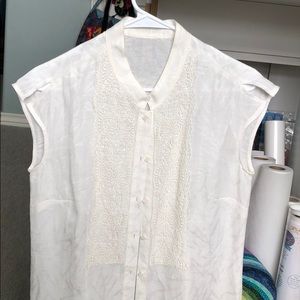 Coldwater Creek button down tank size 6